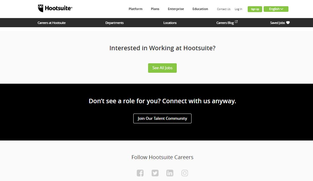 Career site example