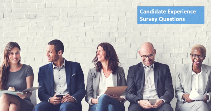 Candidate experience survey questions sample 