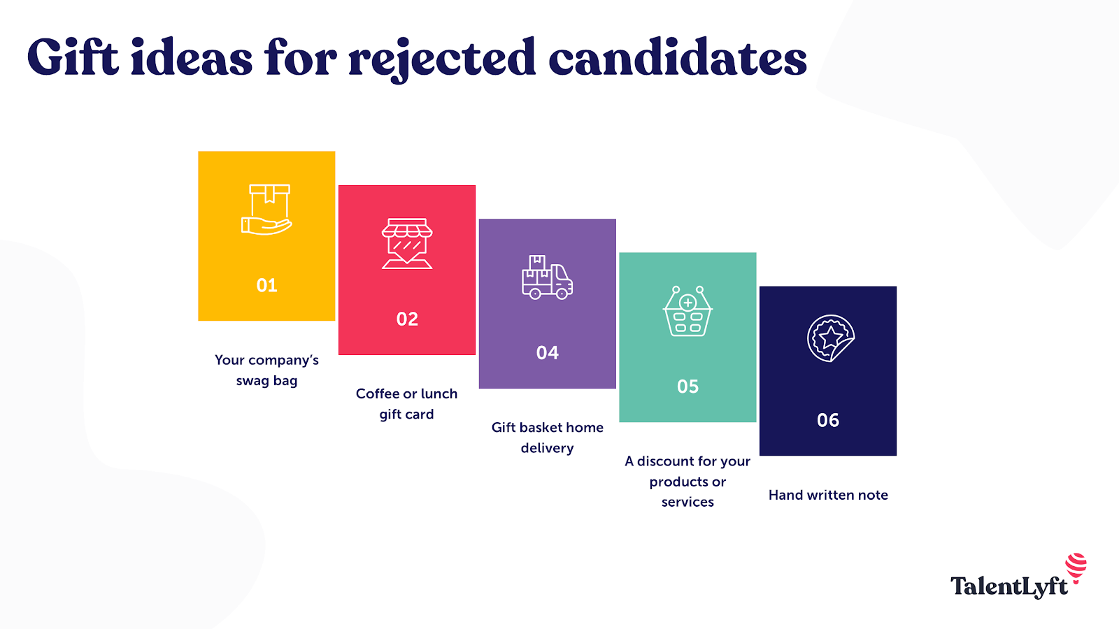 Gift ideas for rejected candidates