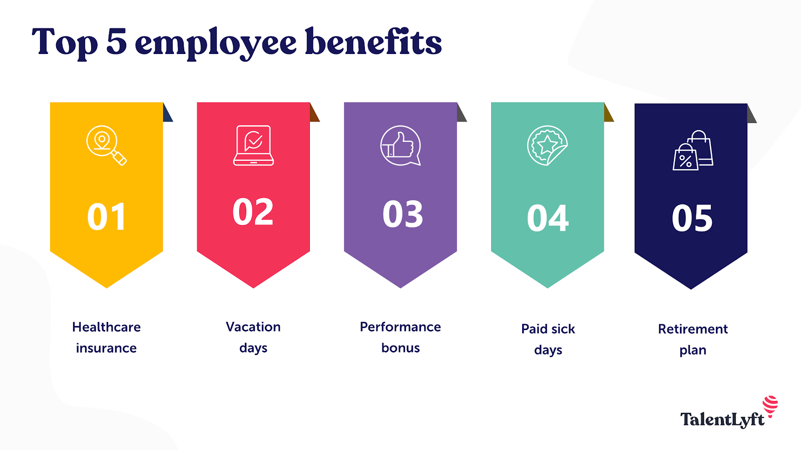 Top 5 employee benefits