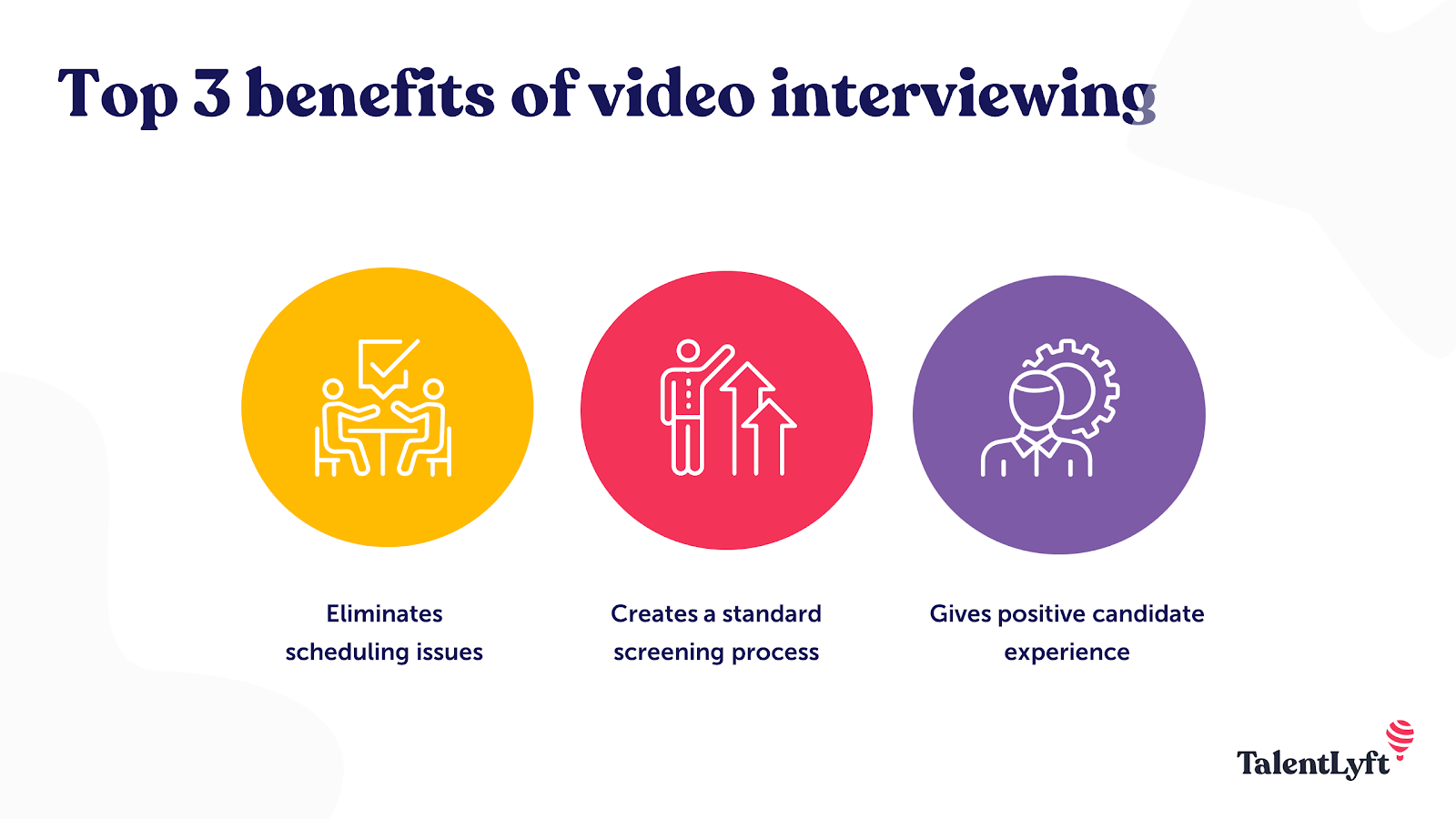 Video interviewing benefits