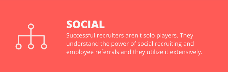 social recruiters are successful 